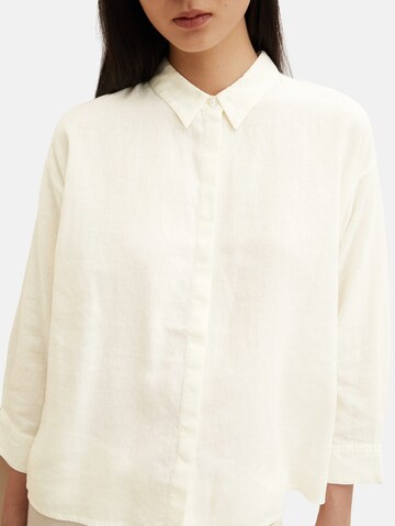 TOM TAILOR Blouse in White