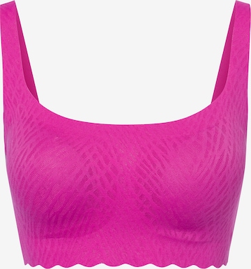 Soutien-gorge 'Zero Feel Bliss' SLOGGI en rose : devant