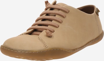 Chaussure à lacets 'Peu Cami' CAMPER en beige : devant