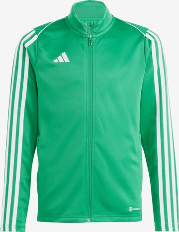 ADIDAS PERFORMANCE Sportjas 'Tiro 23' in Groen: voorkant