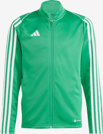 Veste de sport 'Tiro 23' ADIDAS PERFORMANCE en vert : devant