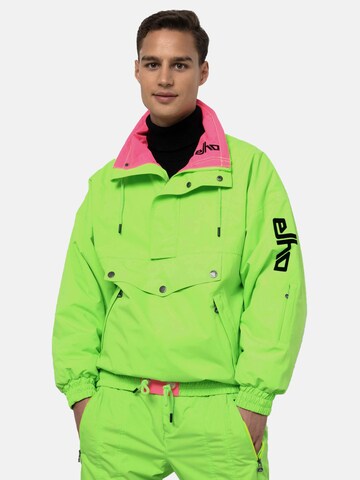 Veste outdoor 'Klosters 89' elho en vert : devant