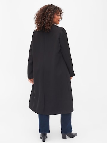 Manteau mi-saison 'MSAVANNAH' Zizzi en noir