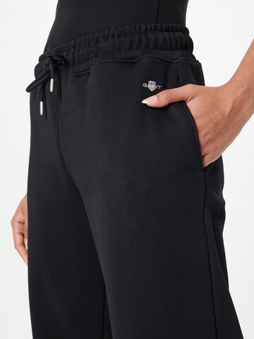 Tapered Pantaloni di GANT in nero