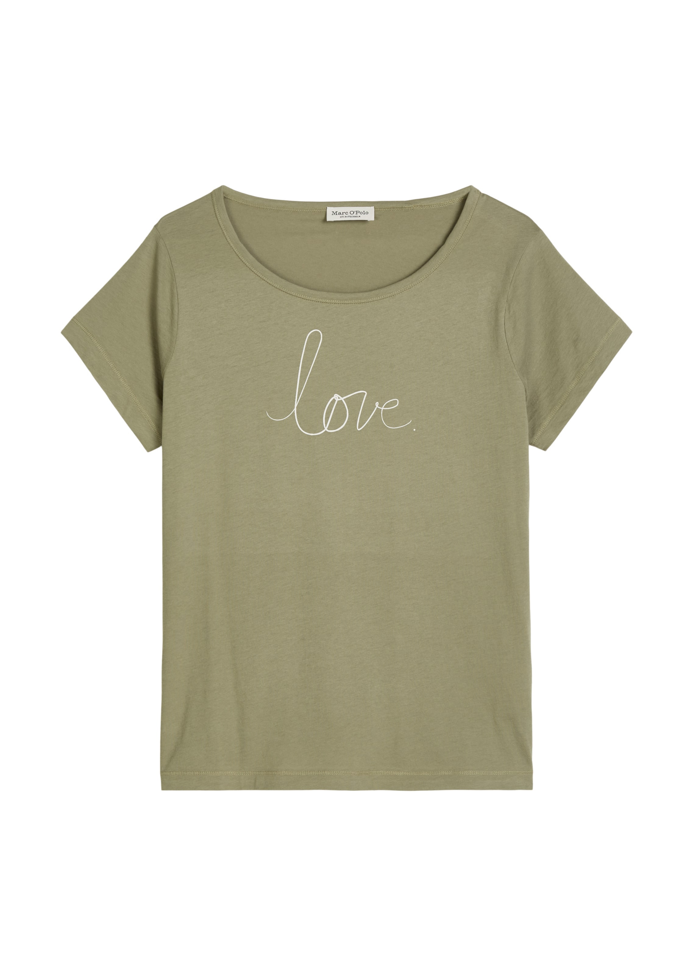 Marc O'Polo T-Shirt in Grün: Vorderseite