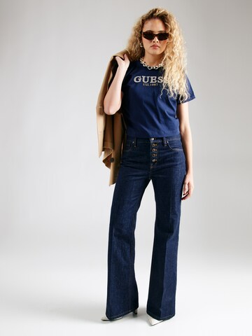 GUESS - Camiseta en azul