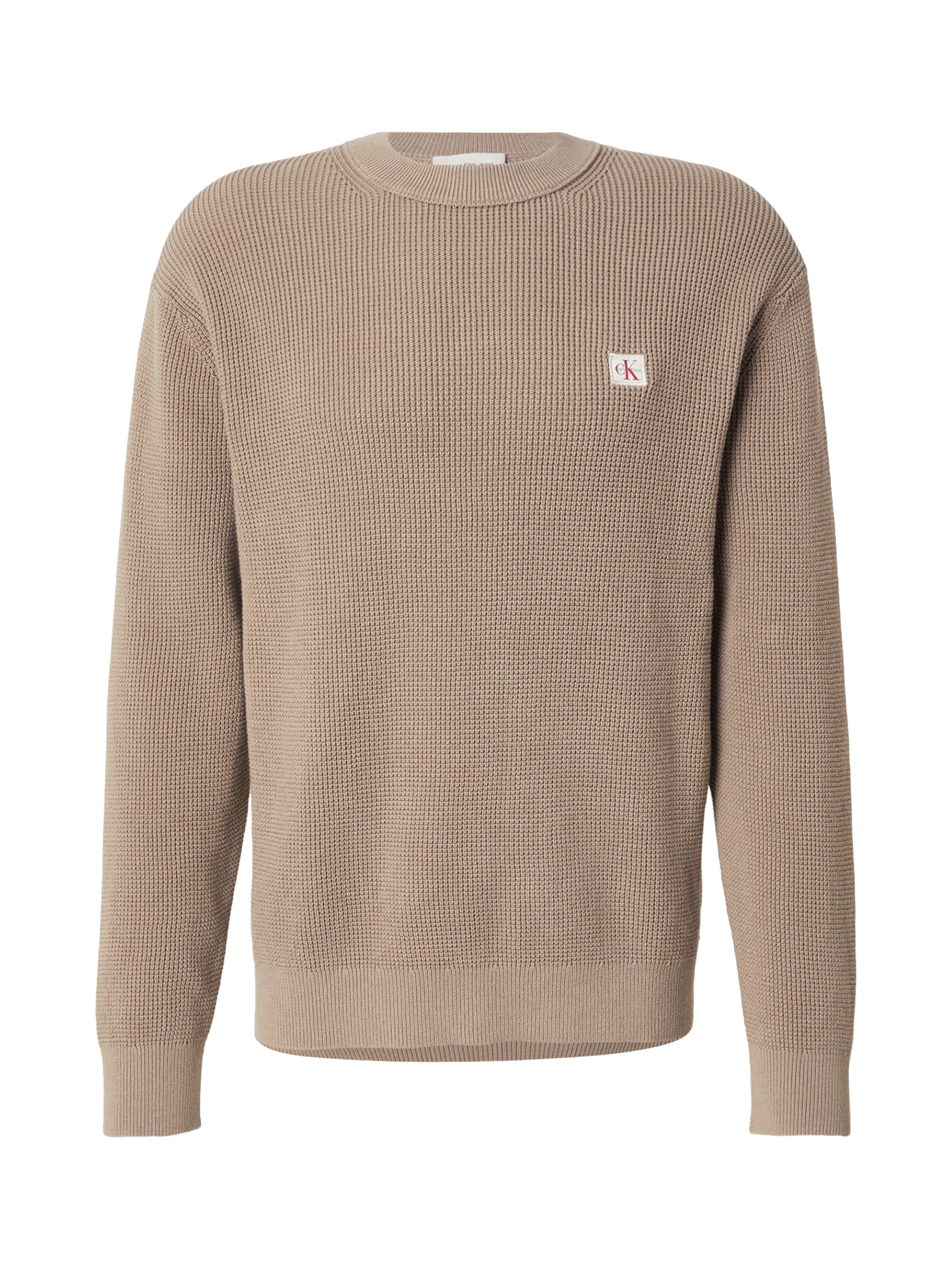 Calvin Klein Jeans Pullover 'CLSC' in Braun: Vorderseite