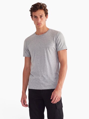 AMERICAN VINTAGE - Camiseta en gris: frente