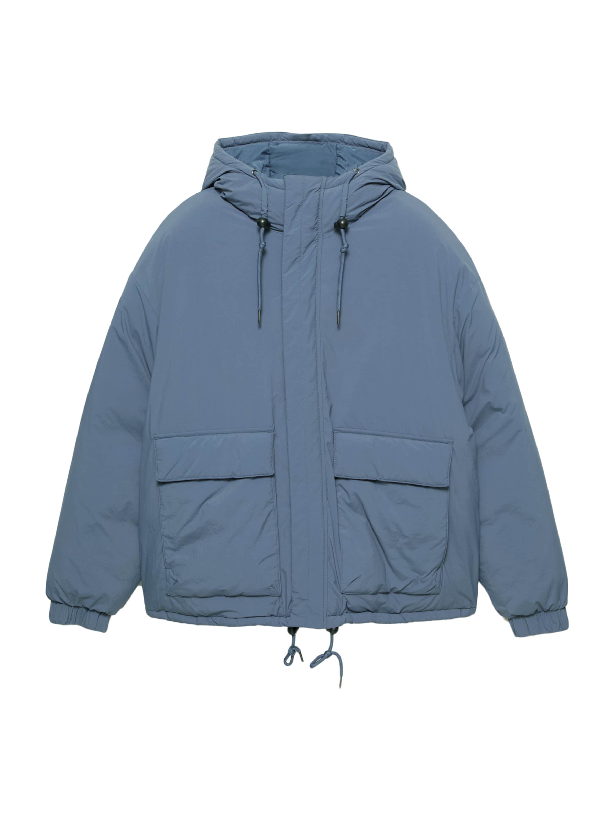 Pull&Bear Vinterjacka i blå: framsida