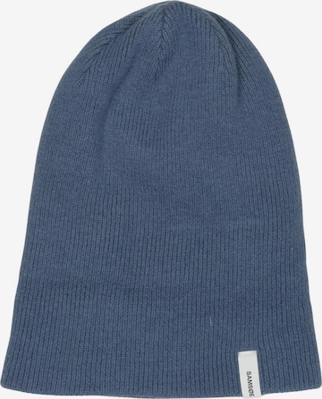 Samsøe Samsøe Hut oder Mütze One Size in Blau: Vorderseite