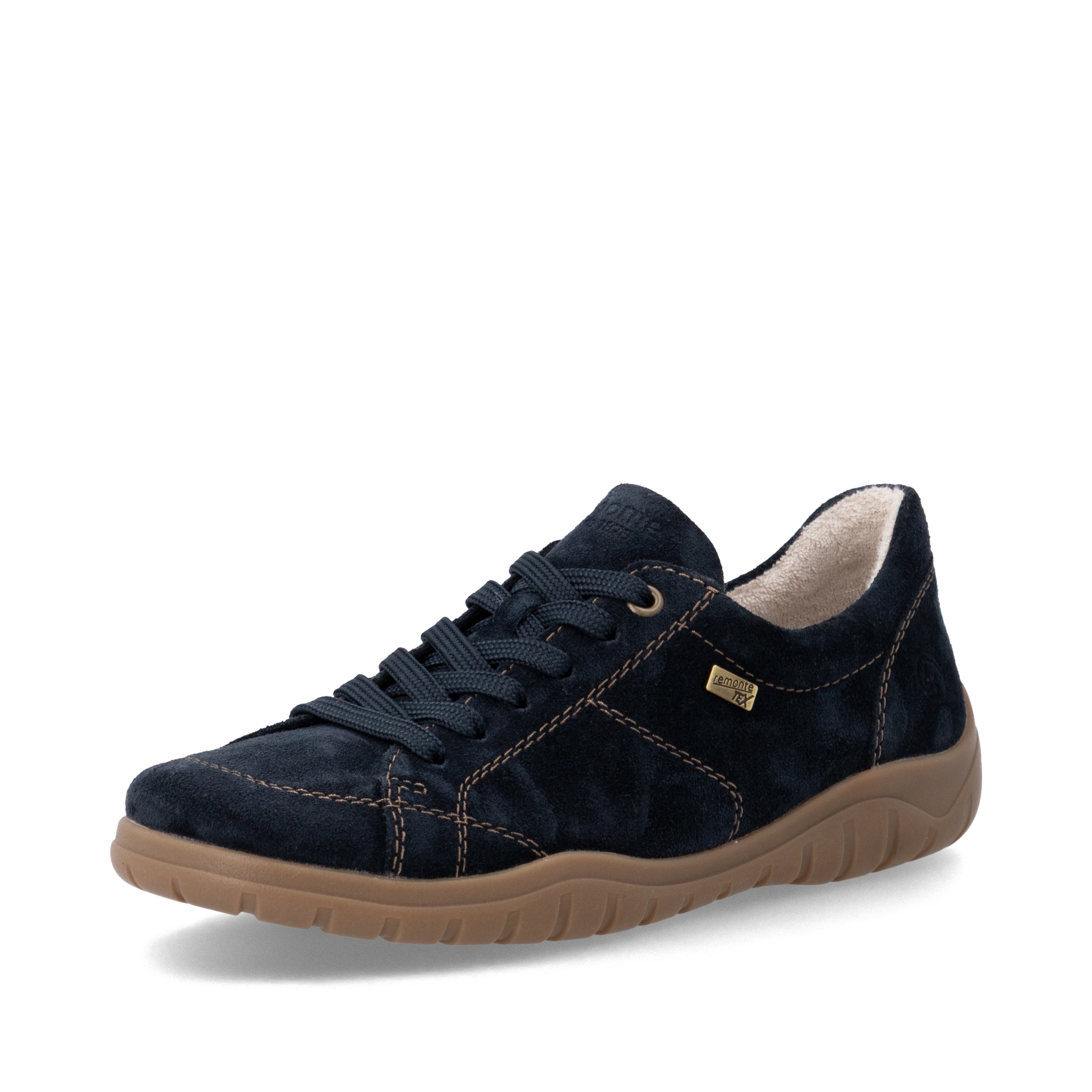Chaussure à lacets REMONTE en bleu : devant