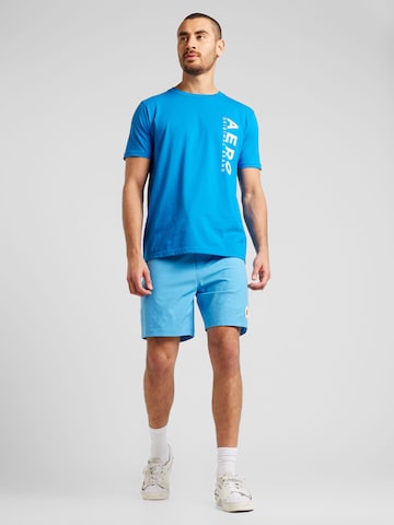Hurleyregular Surferske kupaće hlače 'PHNTM NATURALS' - plava boja