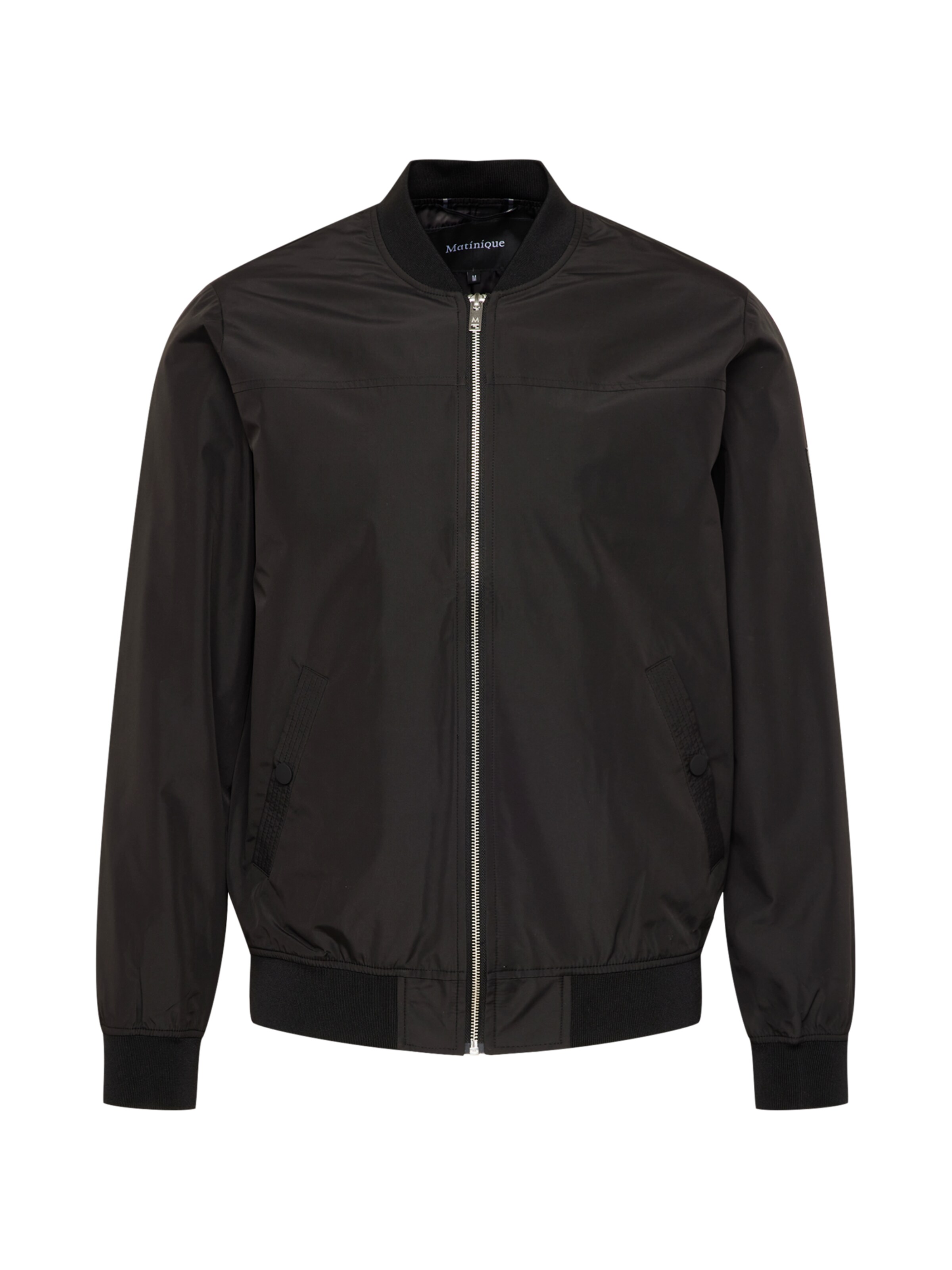 Matinique Between-Season Jacket &#x27;Clay&#x27; in Black: front