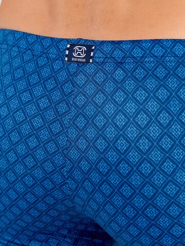 HOM Bathing trunks ' Swim Shorts Hendaye ' in Blue