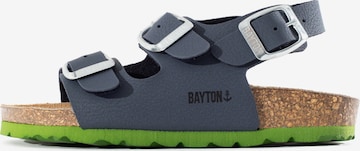 Sandales 'Pegase' Bayton en noir : devant
