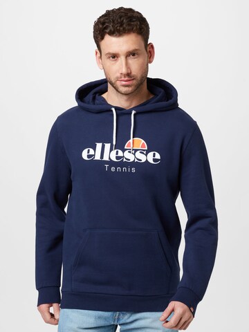 Felpa sportiva di ELLESSE in blu: frontale