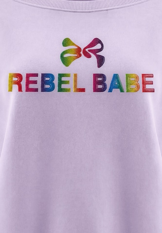 MYMO Sweatshirt in Lila