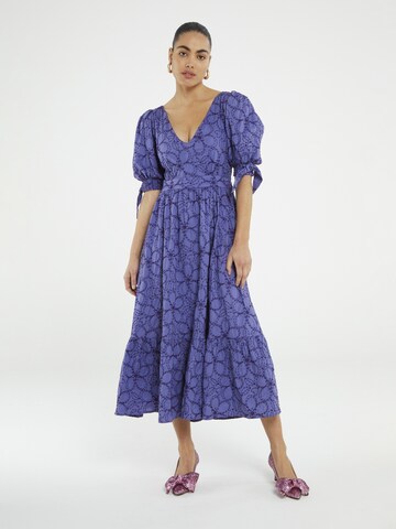 Robe 'Odette' Fabienne Chapot en violet : devant