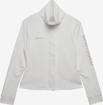 Veste de survêtement 'Bench x Superdry & Co' BENCH en blanc : devant