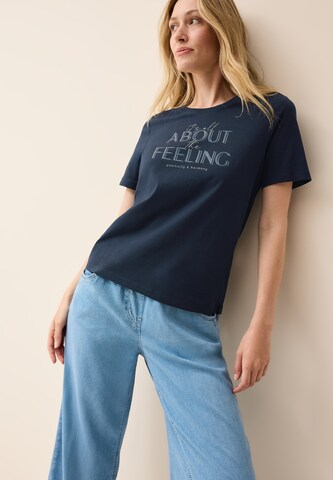CECIL T-Shirt in Blau