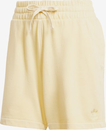 Pantalon 'Essentials' ADIDAS ORIGINALS en jaune : devant