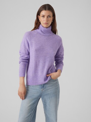 VERO MODA Pullover 'DANIELA' i lilla