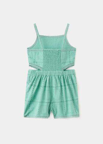 MANGO KIDS Dungarees 'Cowgirl' in Green