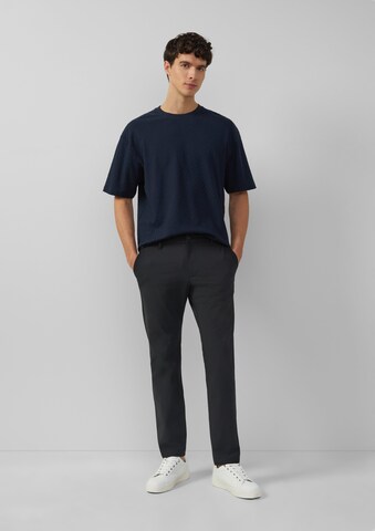 s.Oliver BLACK LABEL Regular Chino trousers in Black: front