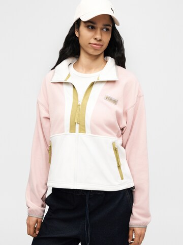 COLUMBIA Funktsionaalne fliisjakk 'Backbowl™ II', värv roosa