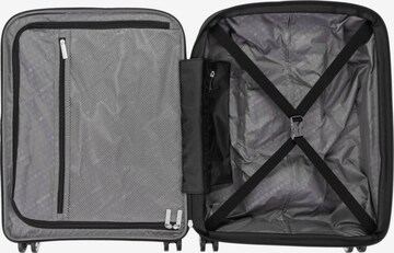 American Tourister Trolley 'Starvibe Spinner 55 EXP' in Schwarz