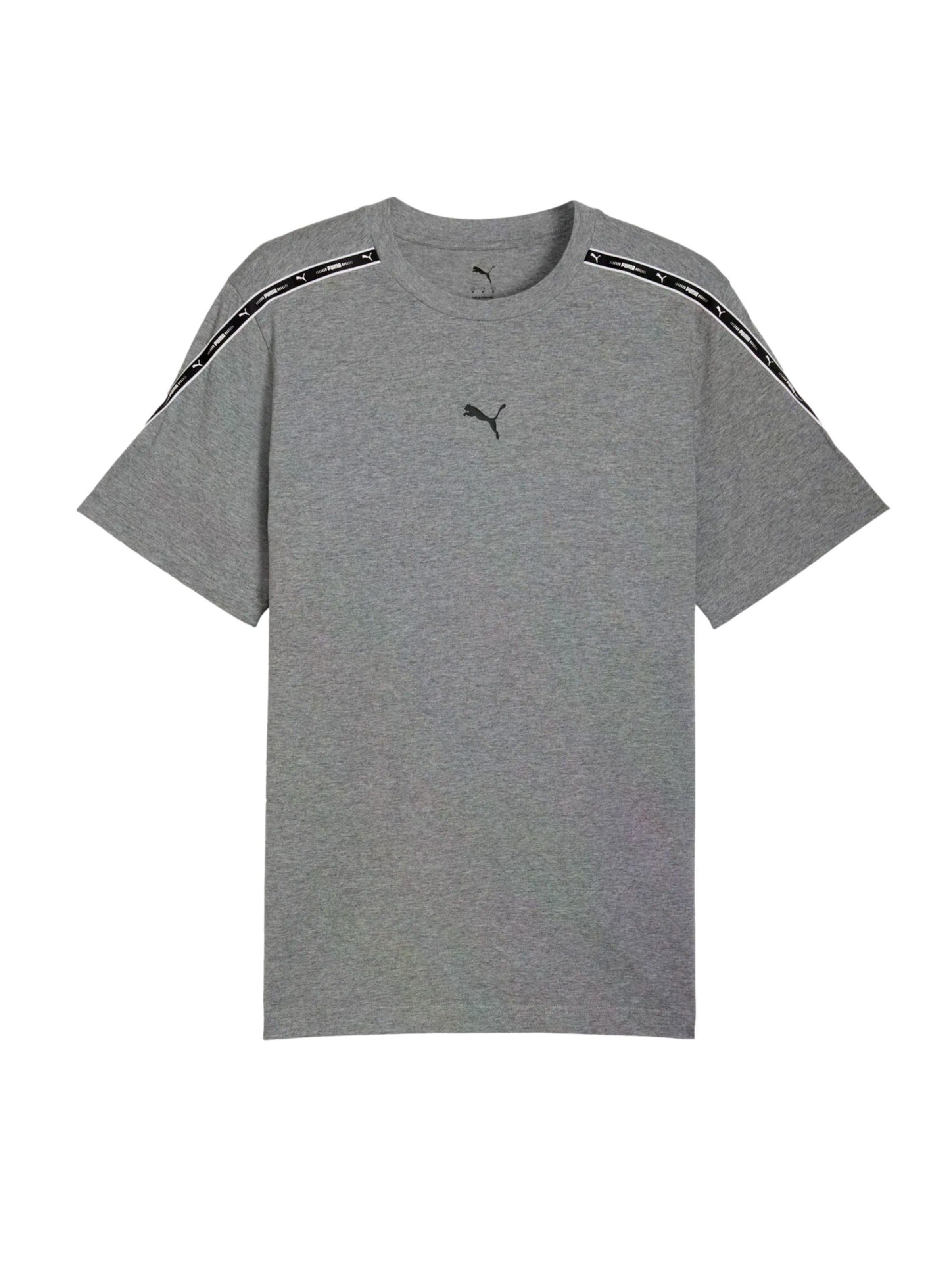PUMA T-Shirt 'ESS' in Grau: Vorderseite