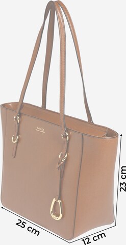 Lauren Ralph Lauren Torba shopper w kolorze brązowy