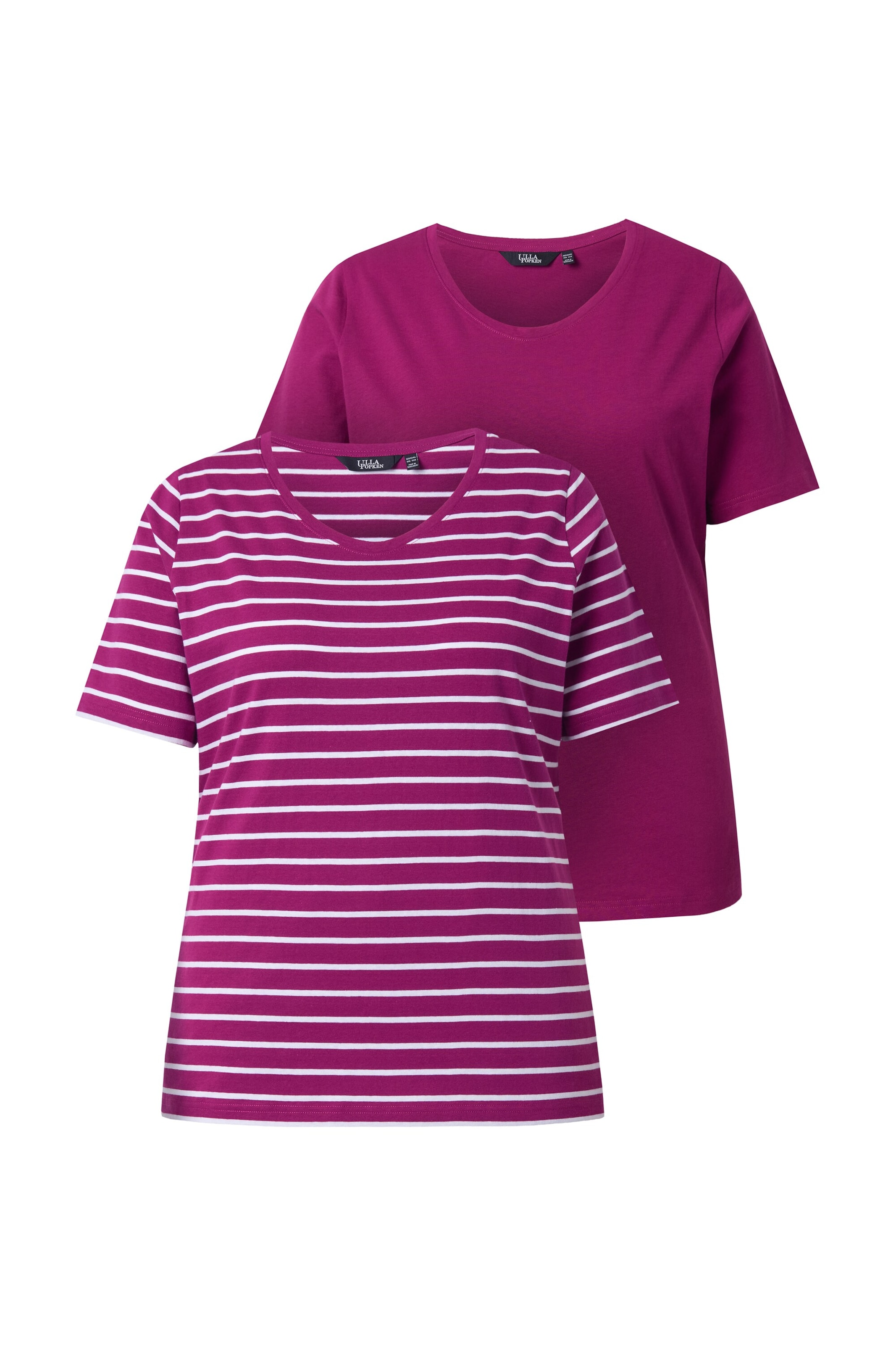Ulla Popken Shirt in Purple: front