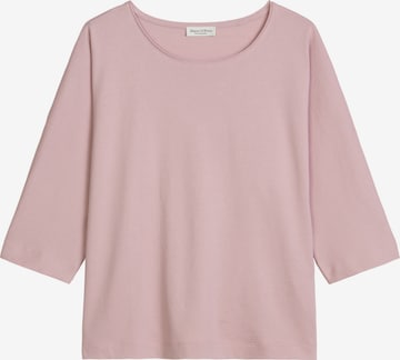 T-shirt Marc O'Polo en violet : devant