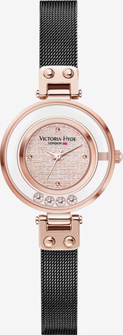 Victoria Hyde Analoog horloge 'Sparkle star' in Zwart: voorkant