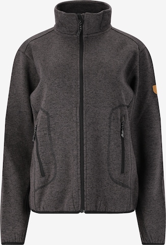 Whistler Athletic Fleece Jacket 'SAMANI' in Black: front