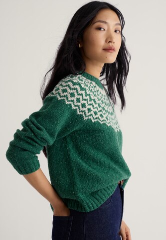 Seasalt Cornwall Sweater 'Port Kinnis' in Green