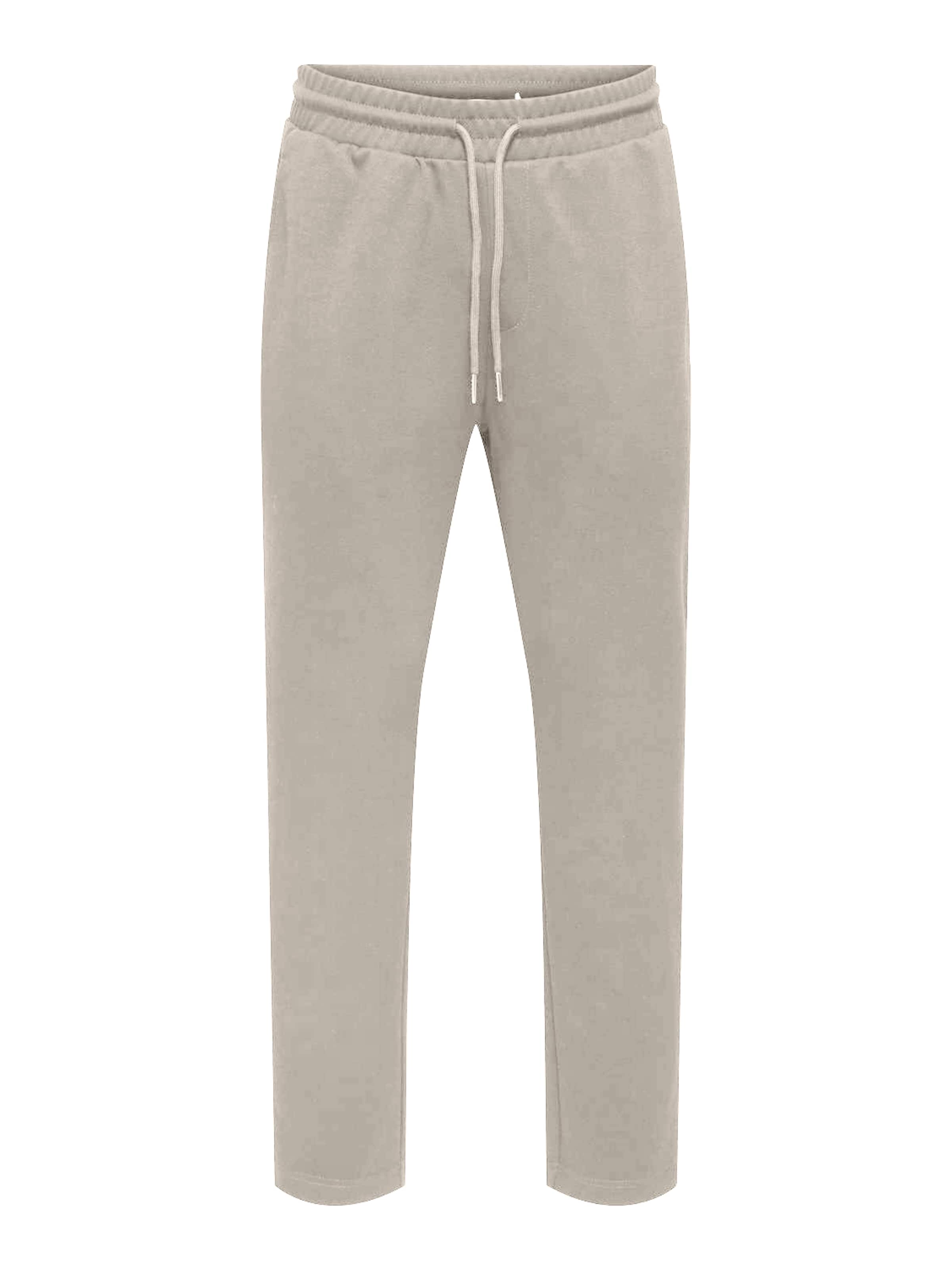 Pantalon Only & Sons en beige : devant