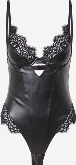 ABOUT YOU x hunkemöller Bodysuit 'Azelea' in Black, Item view