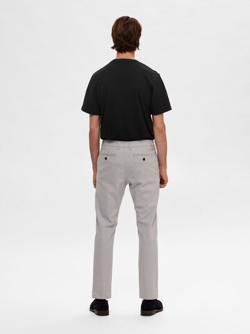 SELECTED HOMME Regular Chinohose in Grau