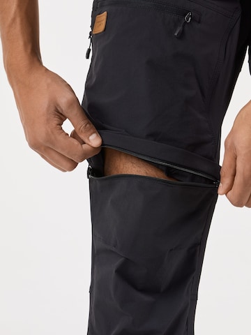 SWEDEMOUNT Regular Outdoorhose 'Lofoten'‌‌‌‌‌‌ in Schwarz