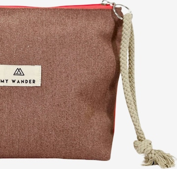 Mywander - Neceser 'Portofino Repelente' en marrón: frente