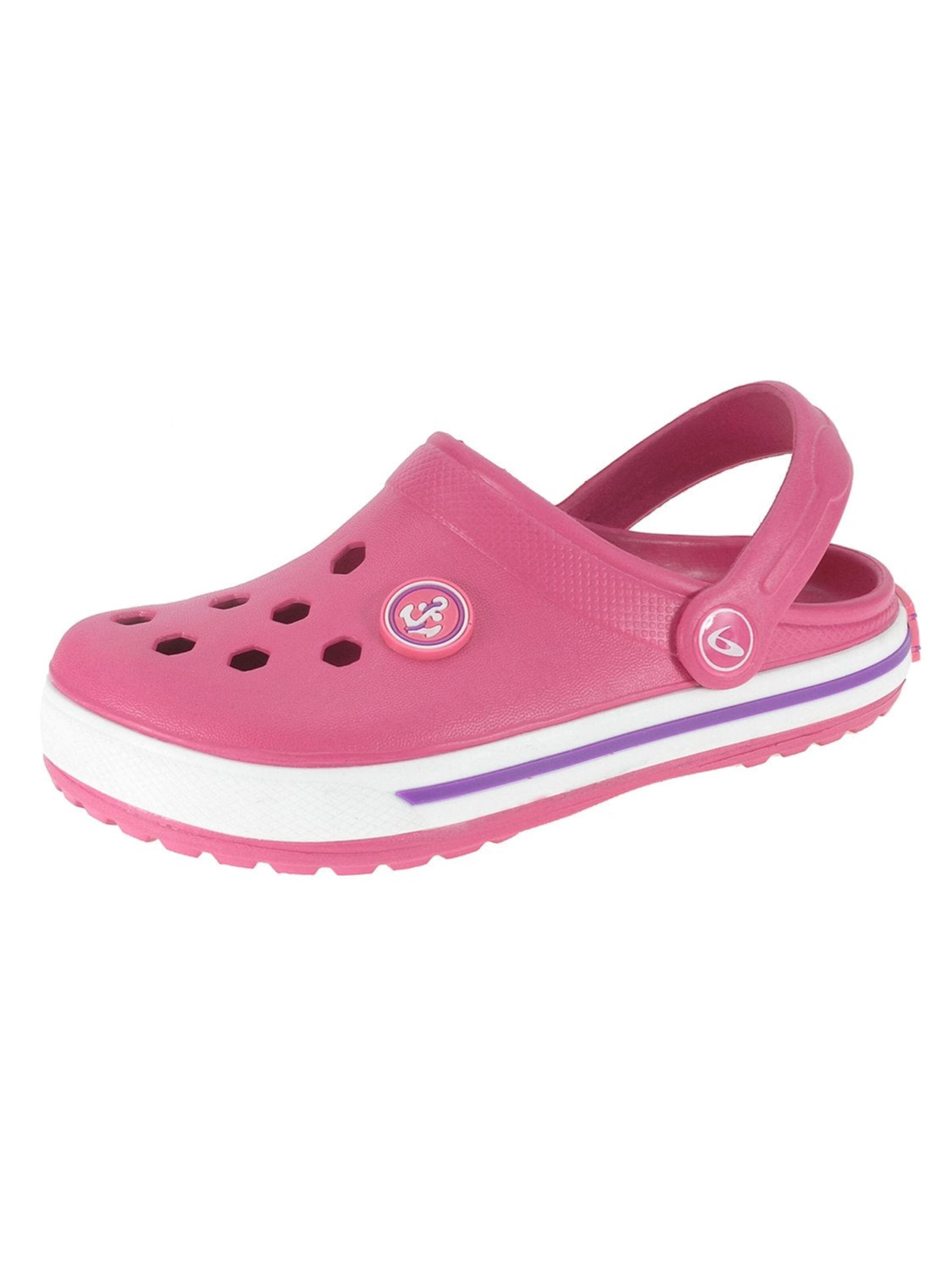 Beppi Sandalen 'Eva Clog' in Roze: voorkant