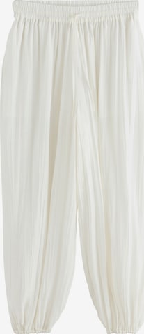 Next Barrel Trousers in Beige: front