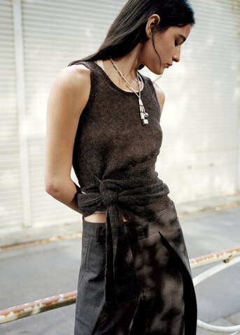 MANGO Top 'Sacalo' in Brown