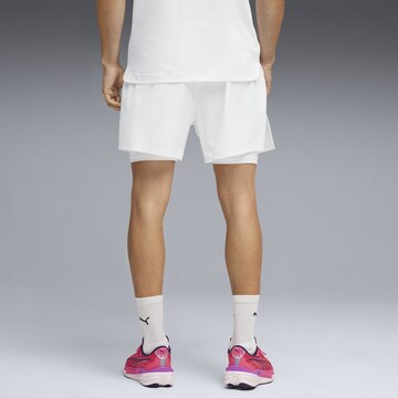 PUMA Regular Sporthose in Weiß