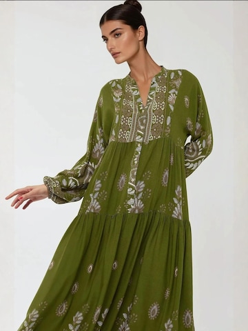 Hiccup Dress in Green
