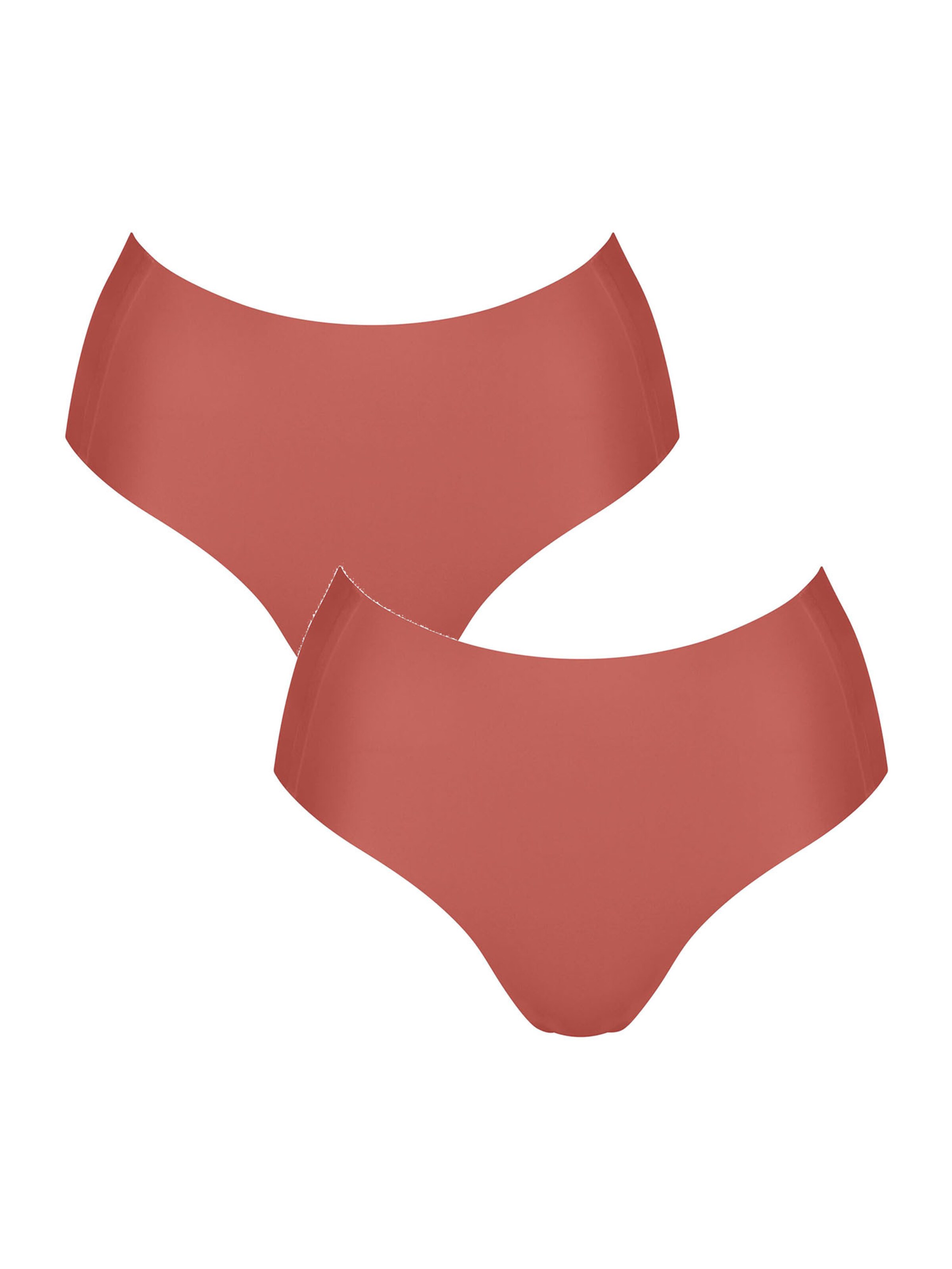 SLOGGI Cueca ' ZERO Feel 2.0 Highwaist ' em laranja / vermelho, Vista do artigo