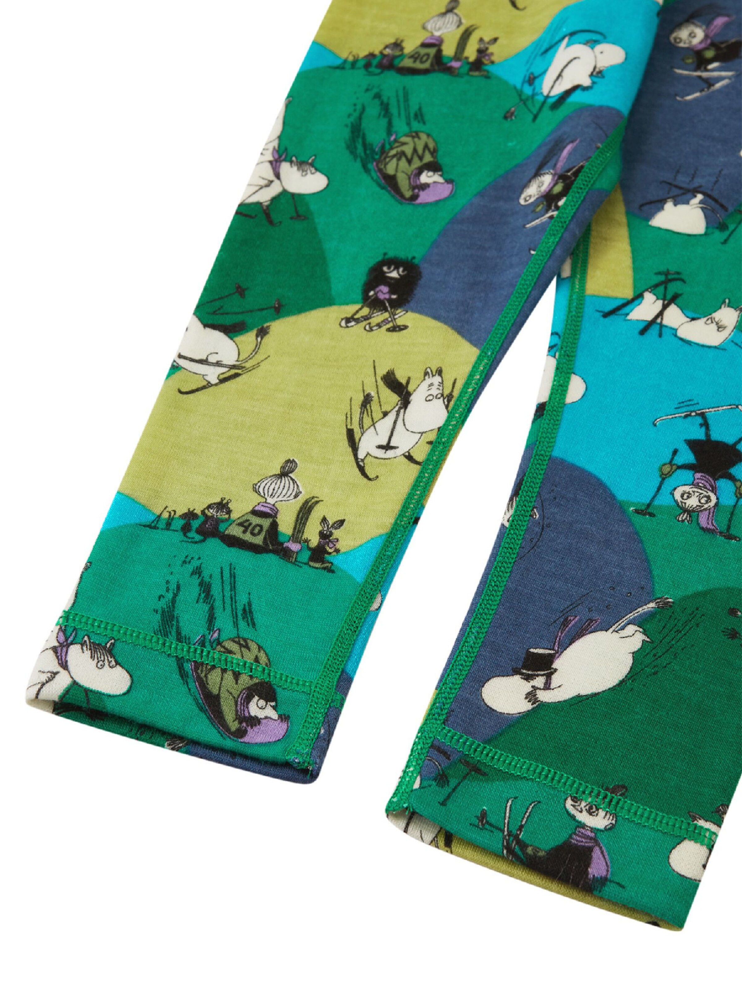 Reima Ondergoedset 'Moomin' in Groen