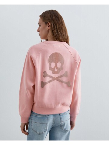 Sweat-shirt Scalpers en rose